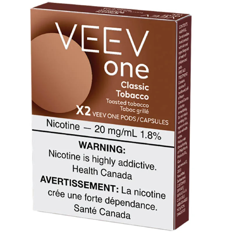 Veev one classic tobacco pods