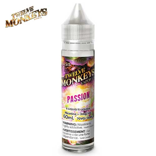 Twelve monkey passion 6mg/60ml (Provincial tax)