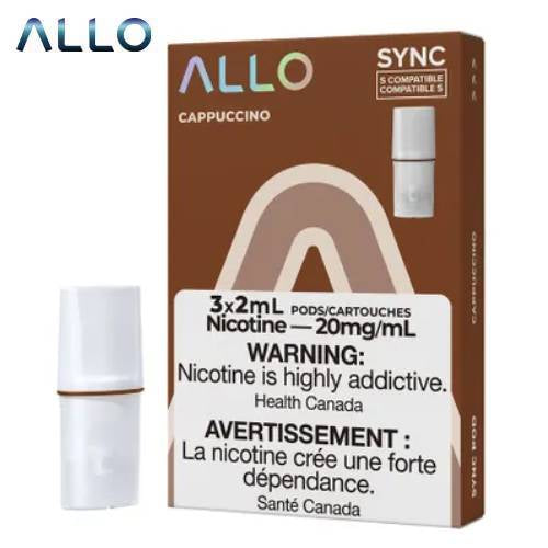 Allo Sync 3pods Cappuccino (3x2ml) (Provincial tax)