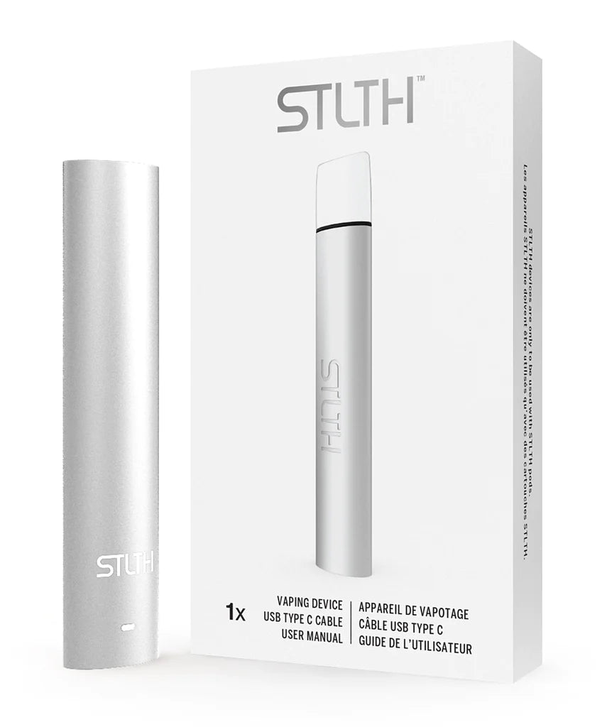 STLTH device silver metal