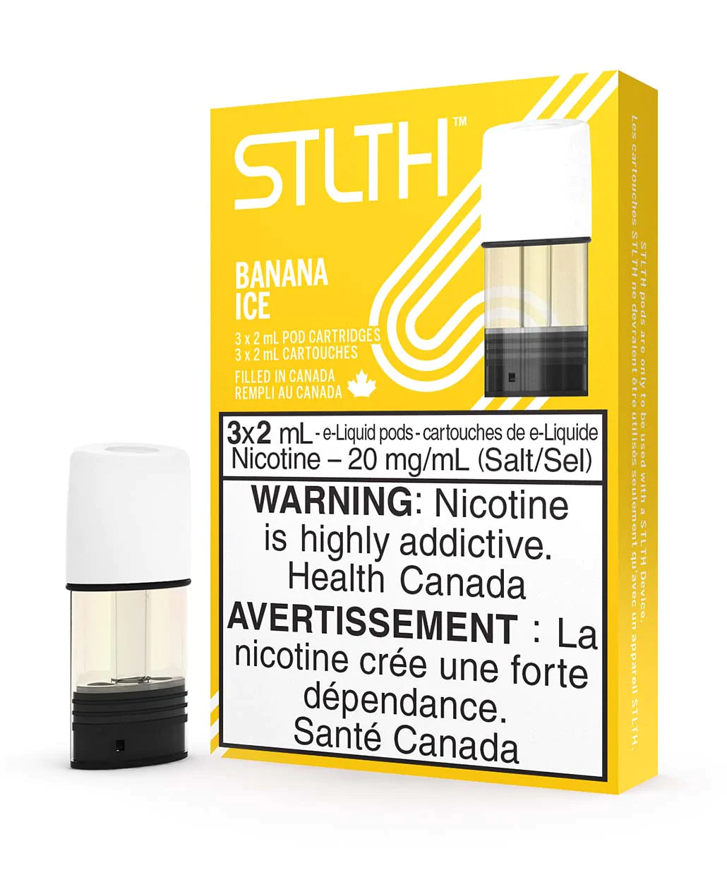 STLTH Pod Banana Ice (3x2ml) (Provincial Tax)