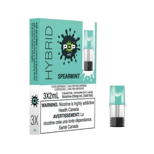 POP Hit Pods 20mg Spearmint (Provincial Tax)