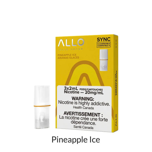 Allo Sync 3pods Pineapple Ice (3x2ml) (Provincial tax)