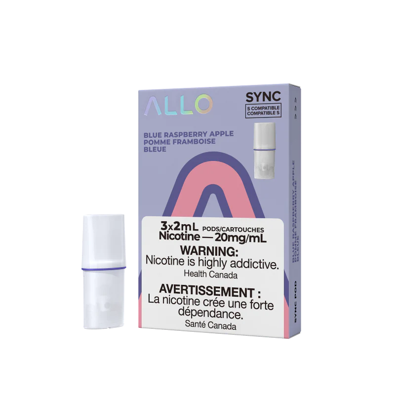 Allo Sync 3pods Blue Raspberry Apple (3x2ml) (Provincial tax)