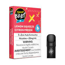 Flavour Beast 3pods Lemon Squeeze Iced (Provincial Tax)