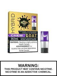 Pop Hit G.O.A.T Pods 20mg Chew (Provincial Tax)