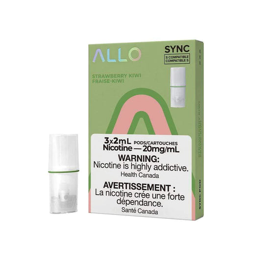 Allo Sync 3pods Strawberry Kiwi (3X2ml) (Provincial tax)