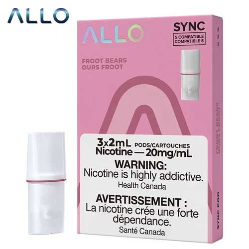 Allo Sync 3pods Froot Bears (3x2ml) (Provincial tax)